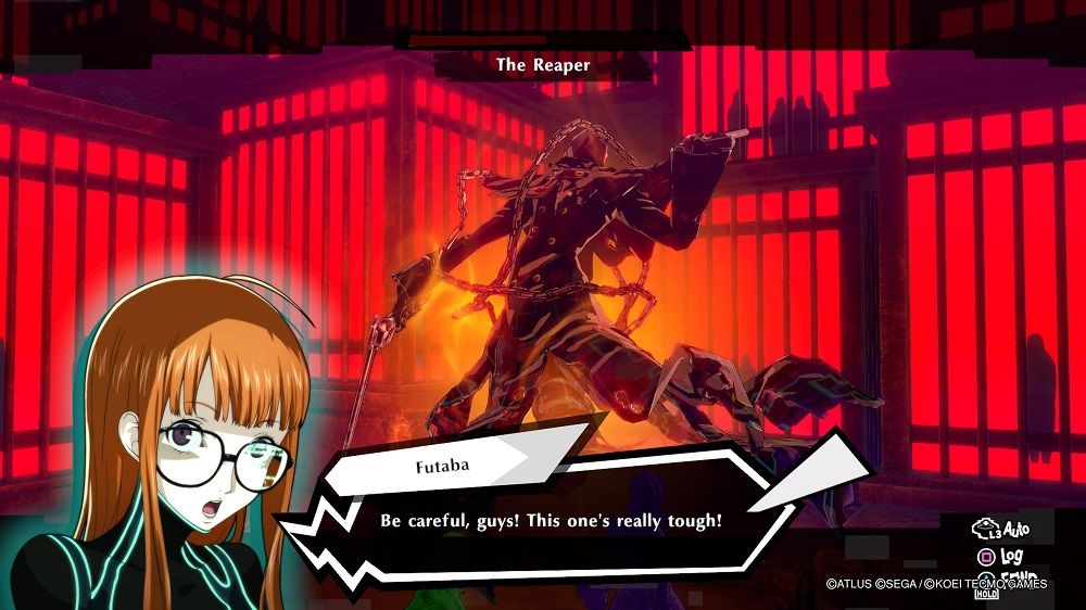 Persona 5 Strikers Reaper Battle in Phase 2