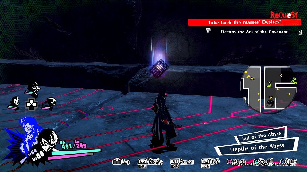 Persona 5 Strikers Donated Desire in the Abyss