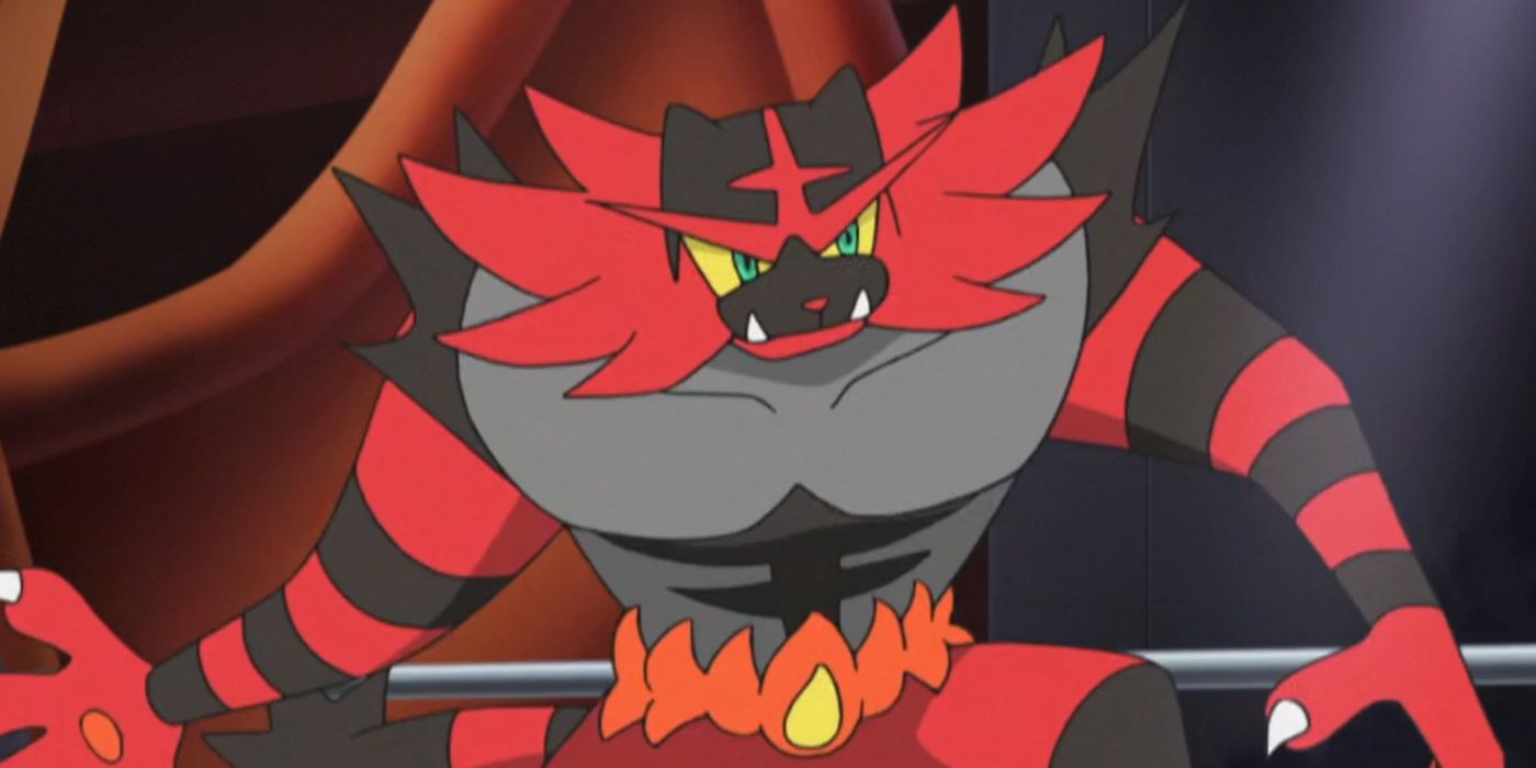 Pokemon incineroar