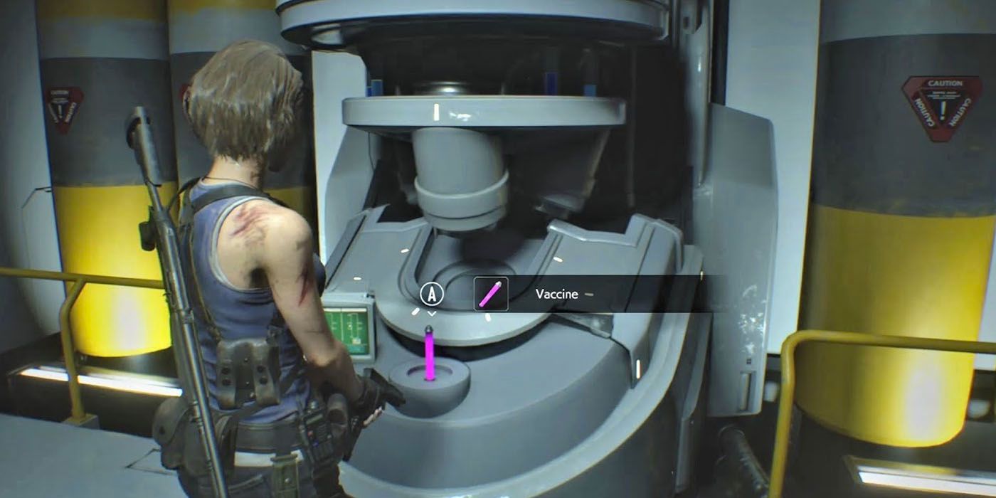 Resident Evil 3 Screenshot Of Vaccine
