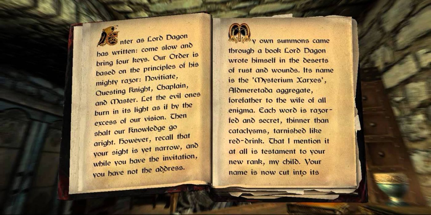 Volume 1 of the Mythic Dawn Commentaries in Skyrim