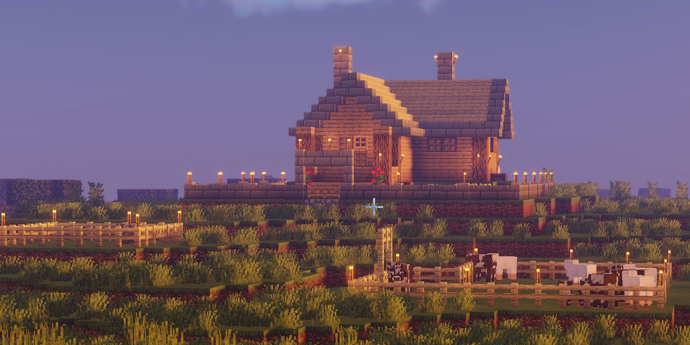 Beautiful house in Minecraft