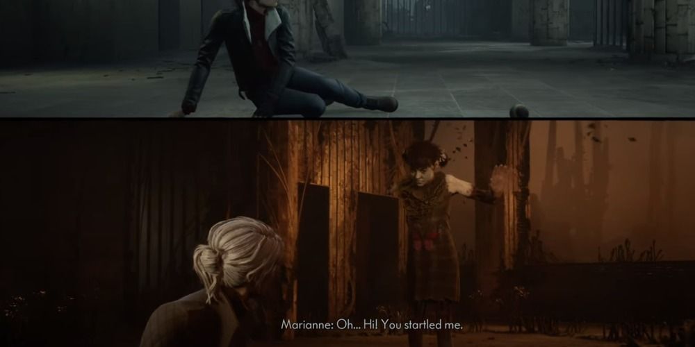 Sadness first appears in The Medium