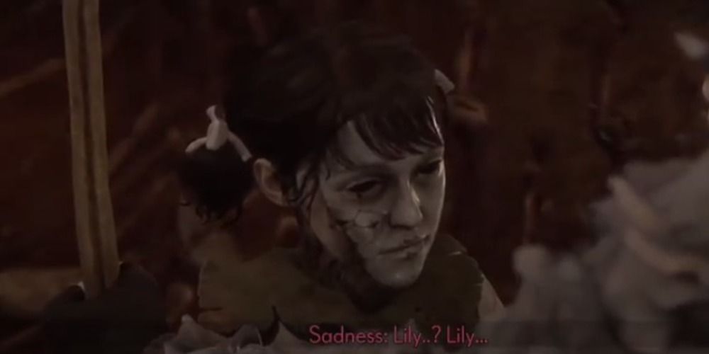 Sadness remembers where she came from in The Medium