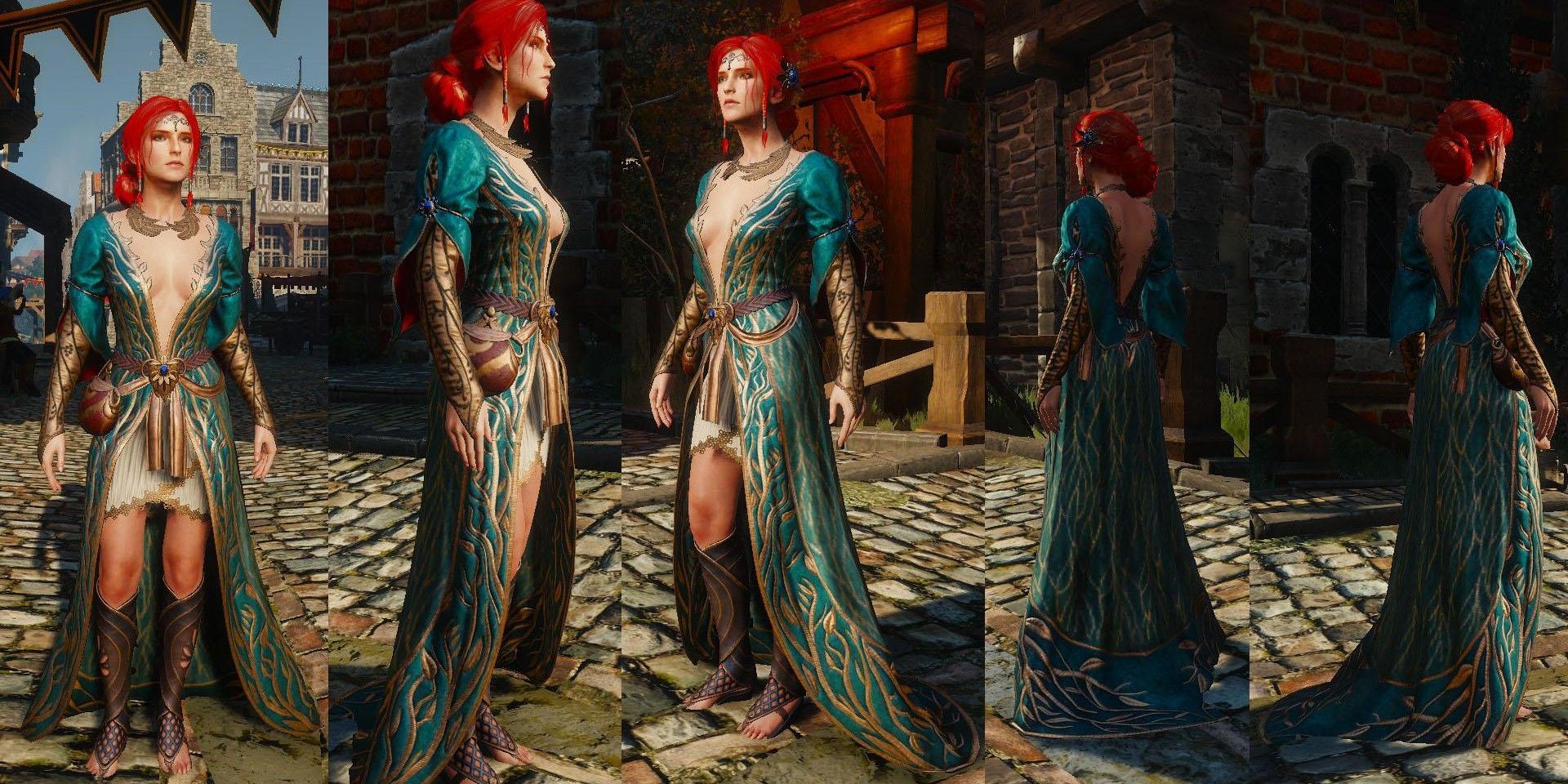 Triss Merigold's alternative look from Witcher 3