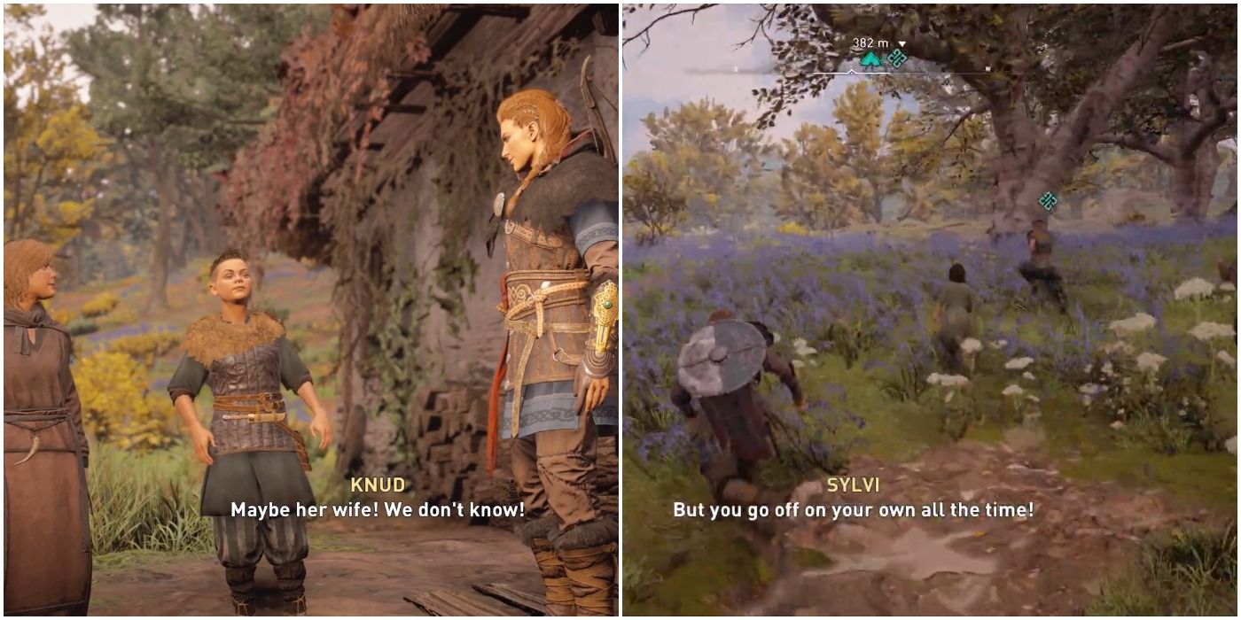 Escort the children home in A Little Problem in Assassin's Creed Valhalla