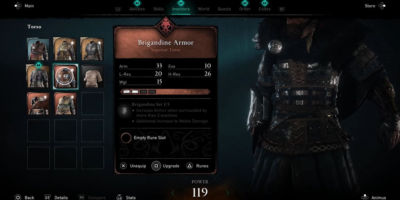 Brigandine Armor in Assassin's Creed Valhalla