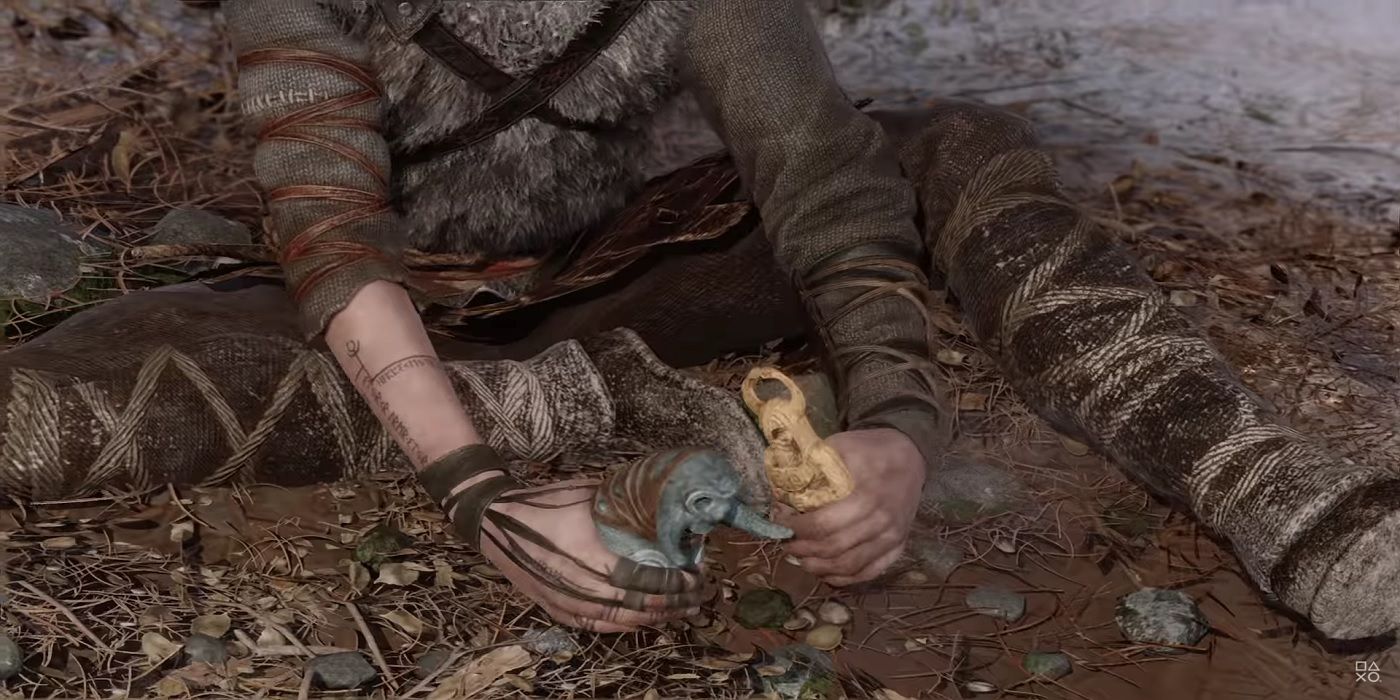 atreus playing from E3 trailer