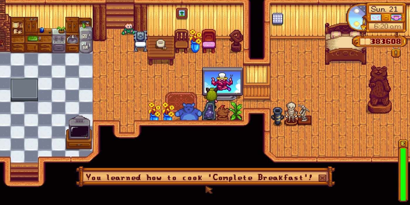 Complete Breakfast Meal Stardew Valley