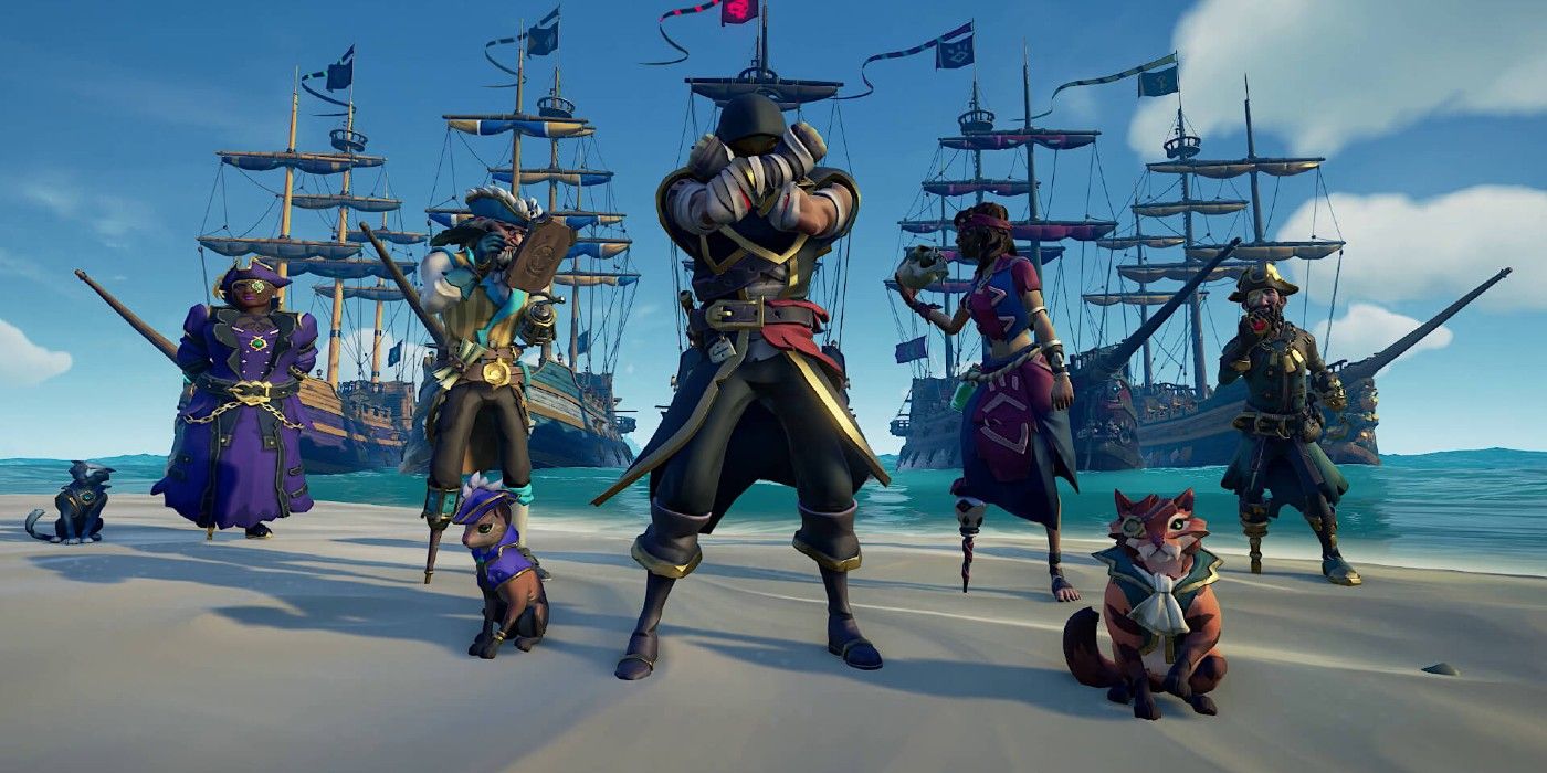 a fleet of boats and players on a beach