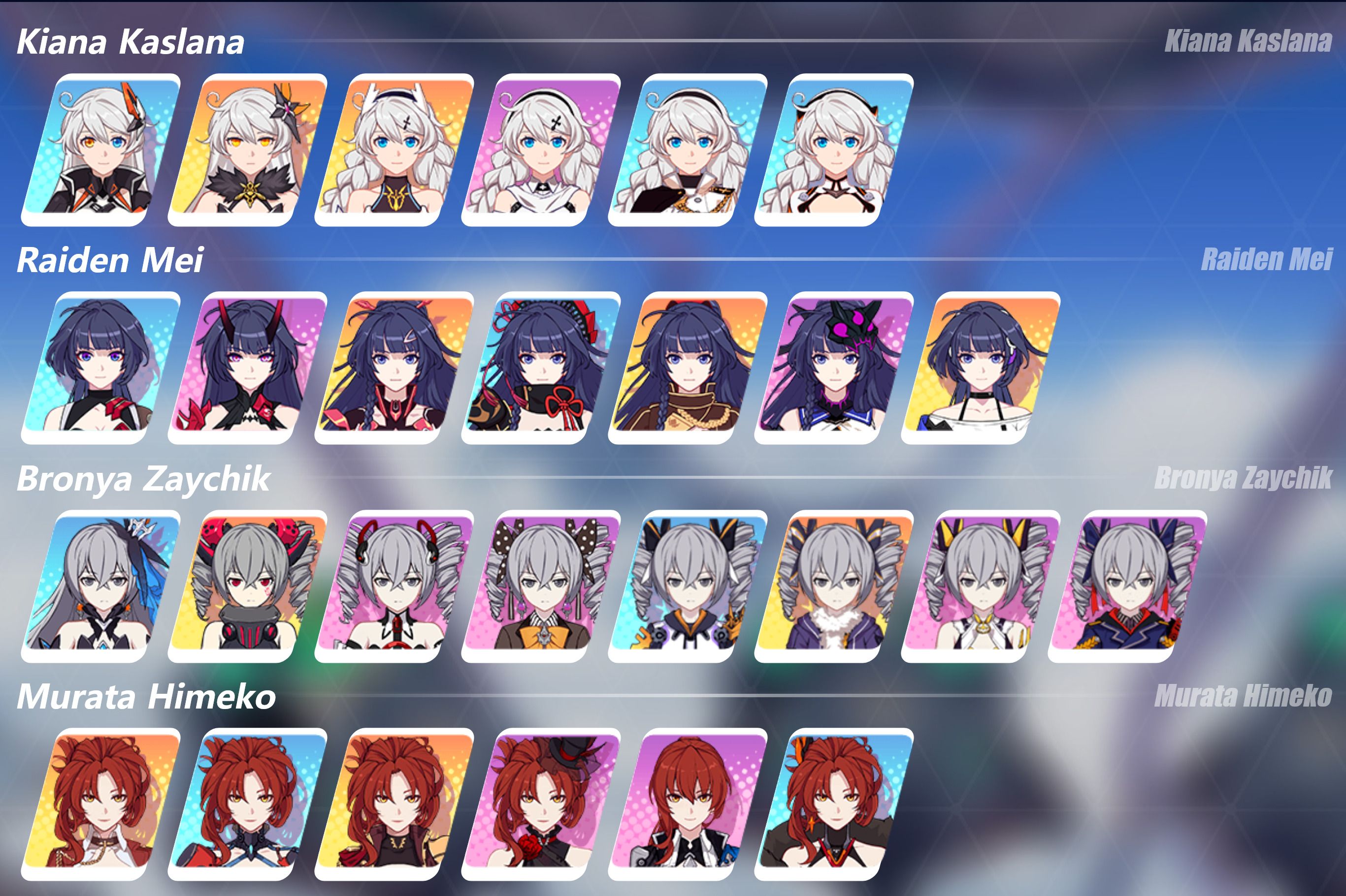 Honkai Impact Valkyries