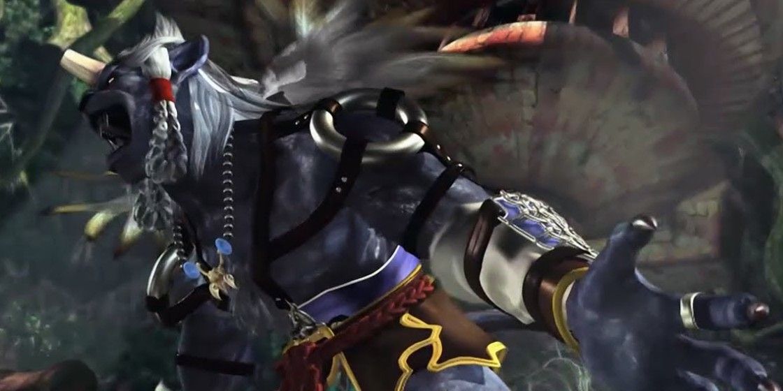Kimahri from FFX roaring