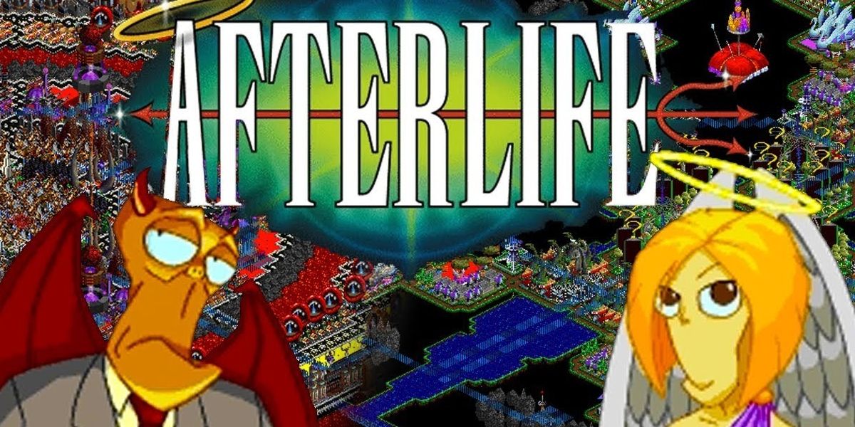 afterlife game with devil and angel