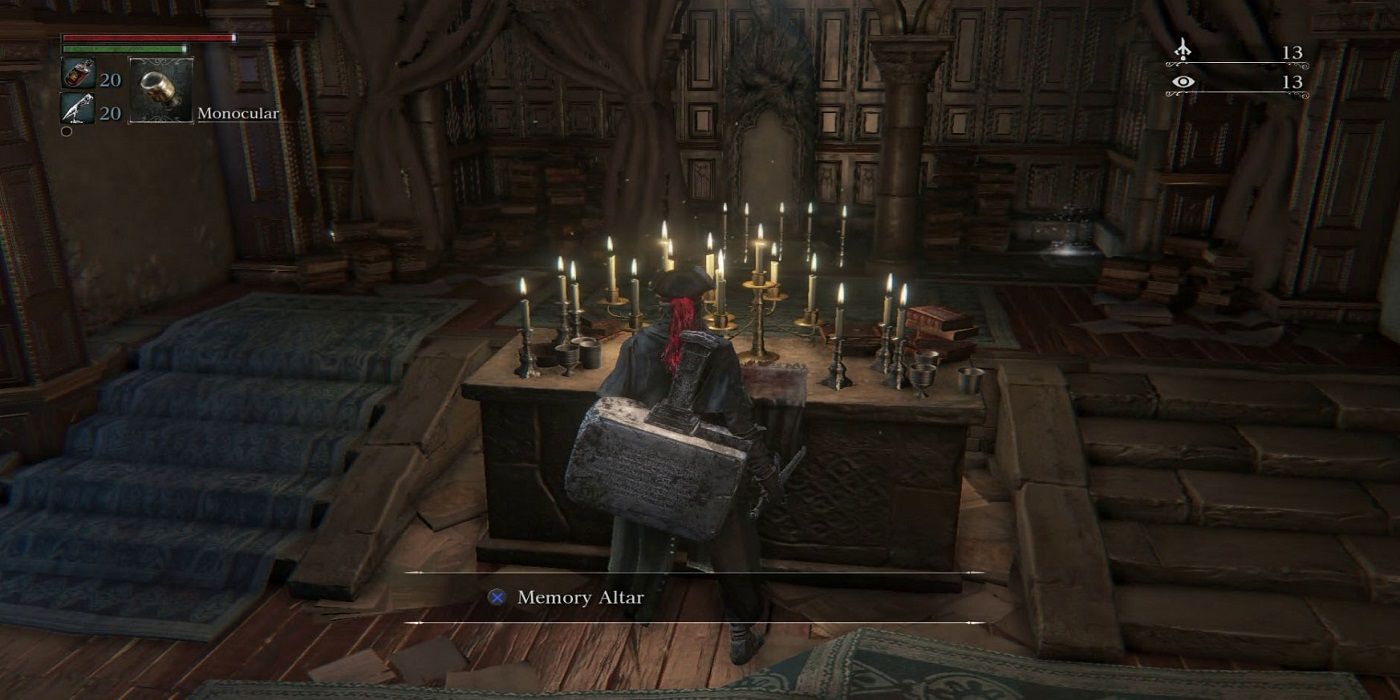 memory altar from Bloodborne