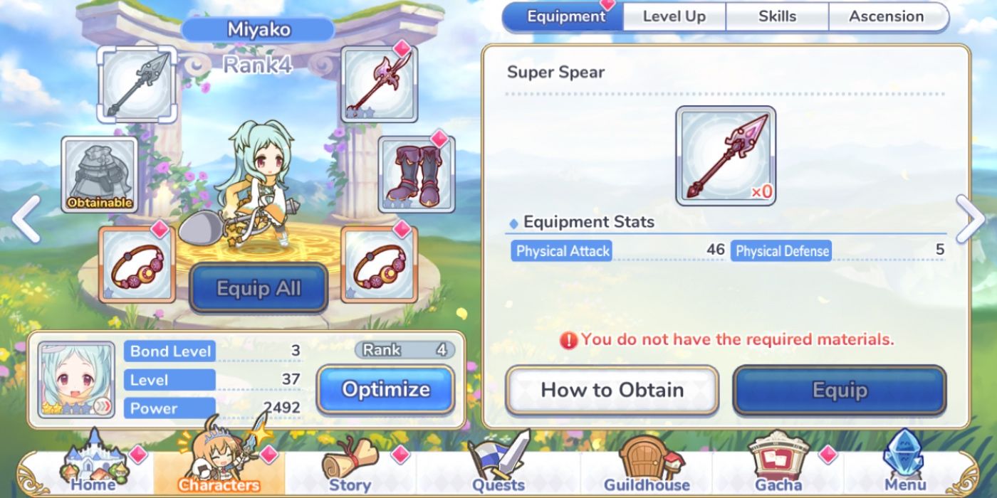 Miyako from Princess Connect's character page