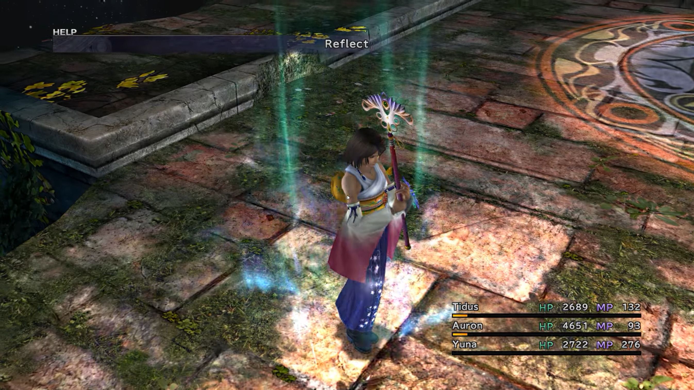 Octopath FFX Yunalesca