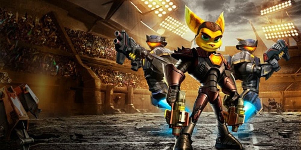 Ratchet in armor