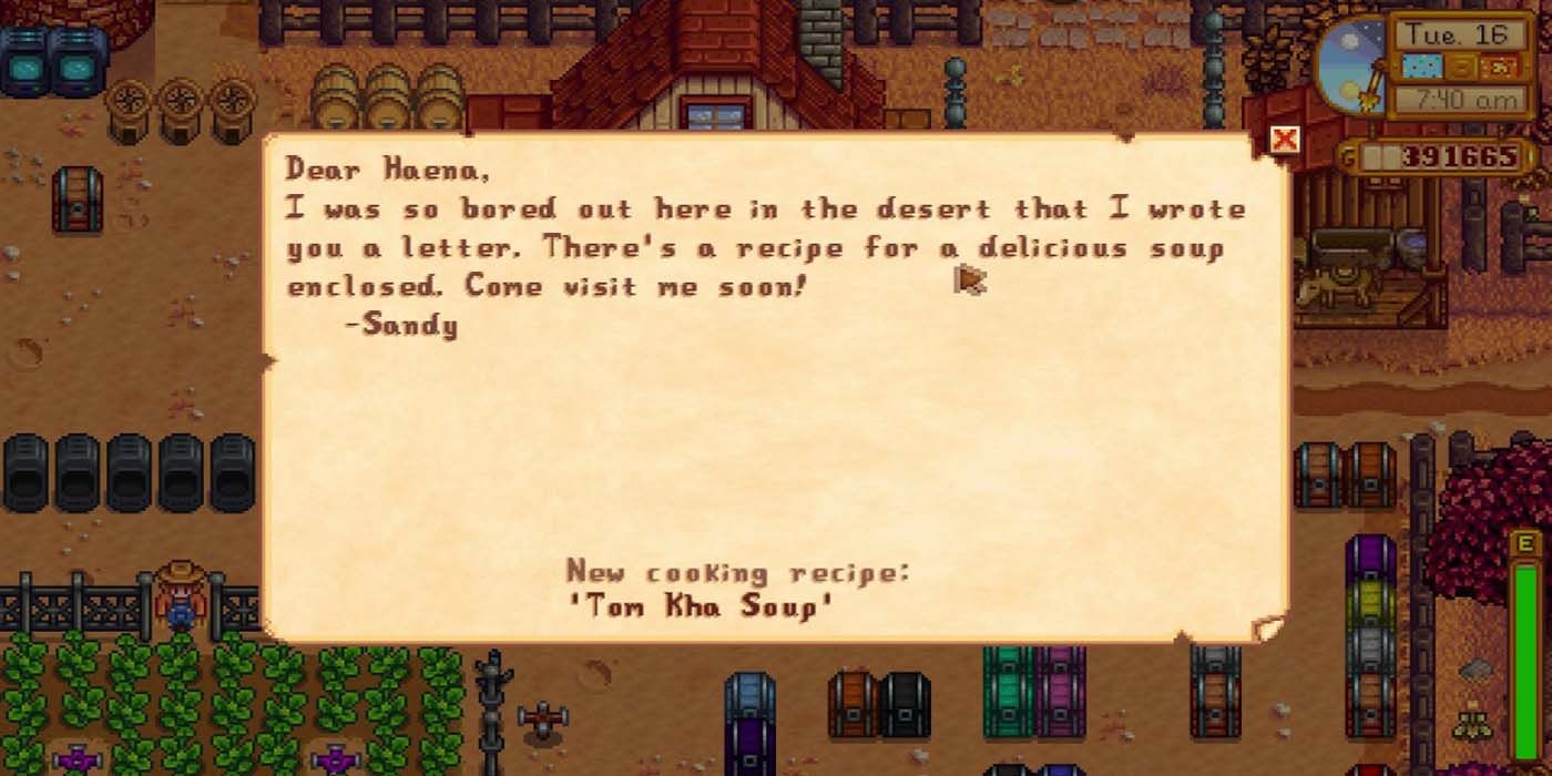 Tom Kha Soup Stardew Valley
