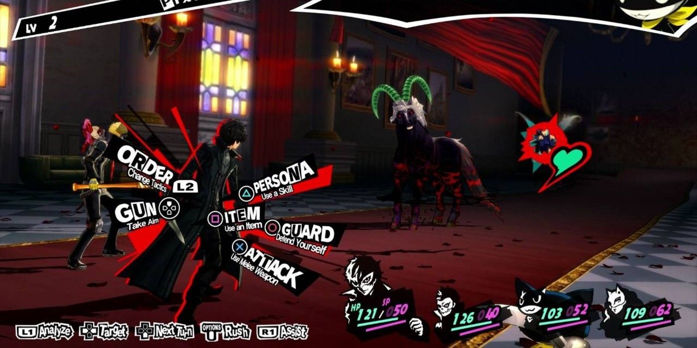 Persona 5 combat