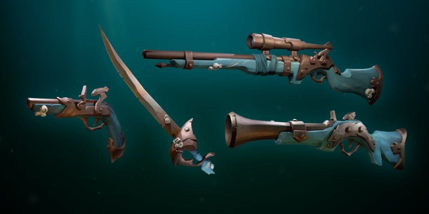 weapons in the game