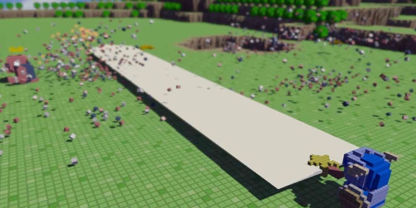 D Dot Game Heroes gameplay screenshot
