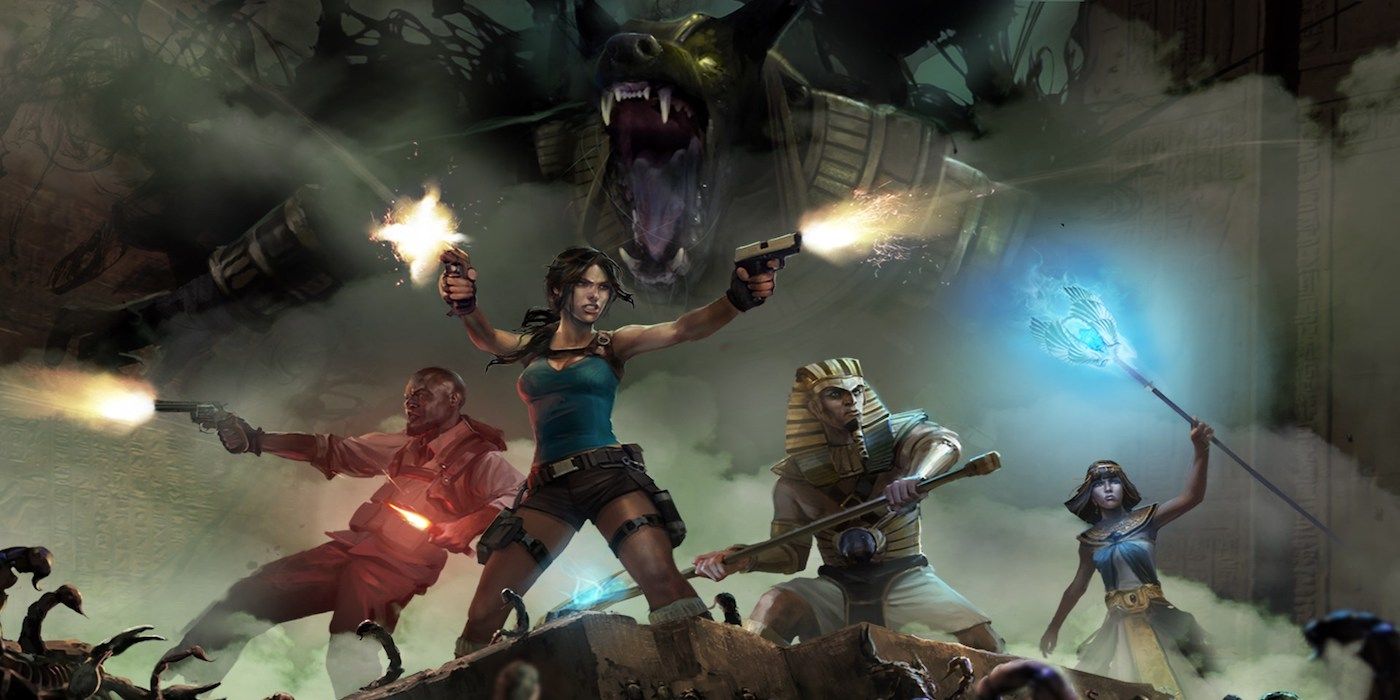 Lara Croft And The Temple Of Osiris promo art