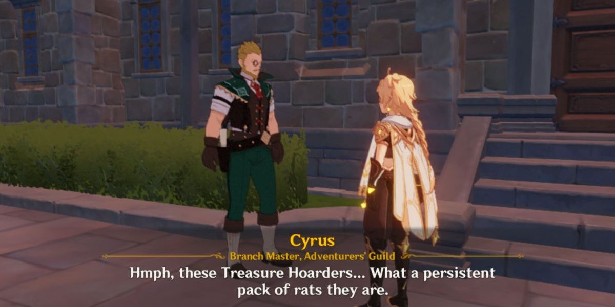 Cyrus from genshin impact