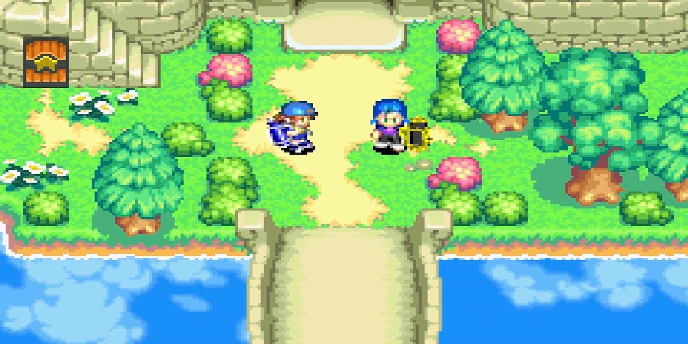 Mario Golf Advance Tour gameplay screenshot
