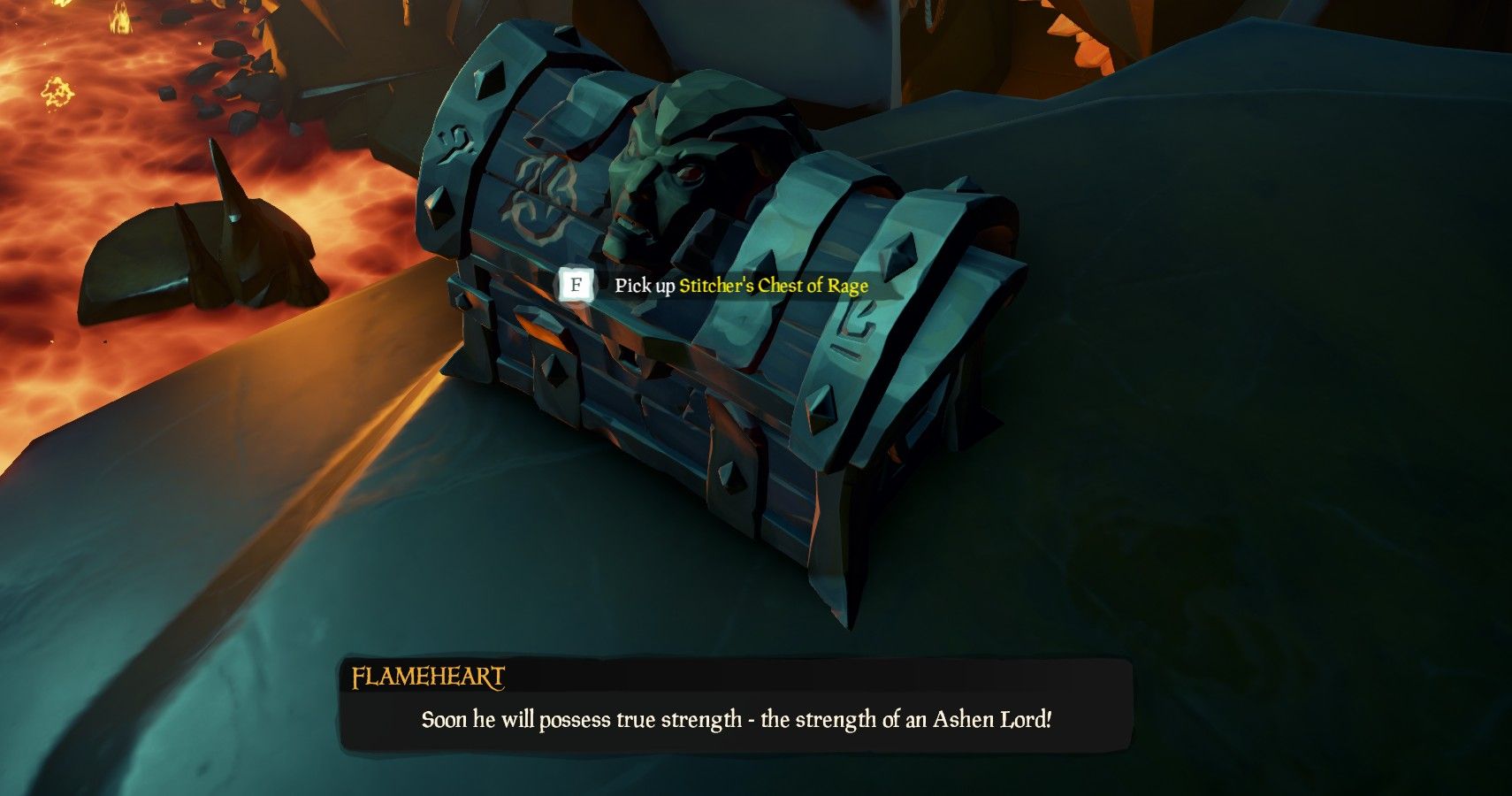 A Chest of Rage in Sea of Thieves