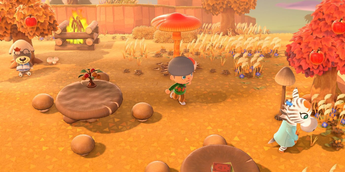 Animal Crossing New Horizons Mushrooming Season