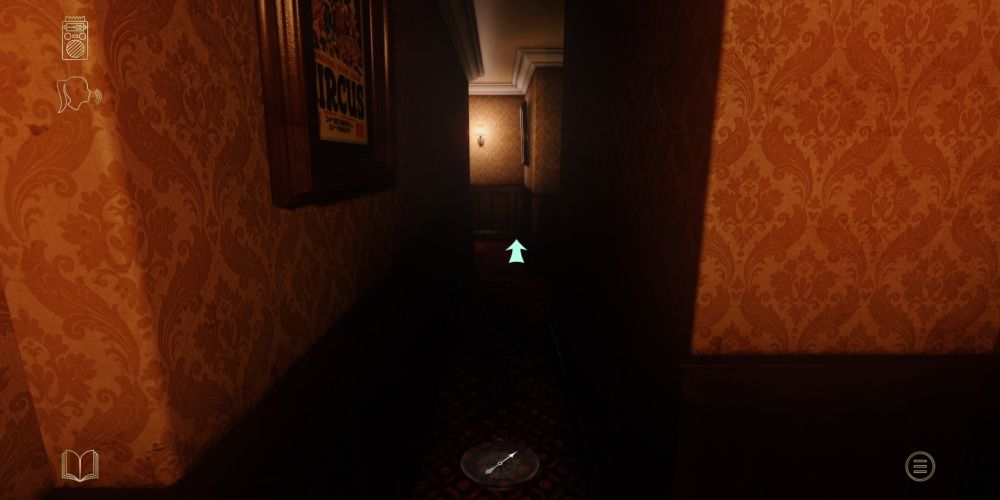 At Dead Of Night Hallway Compass
