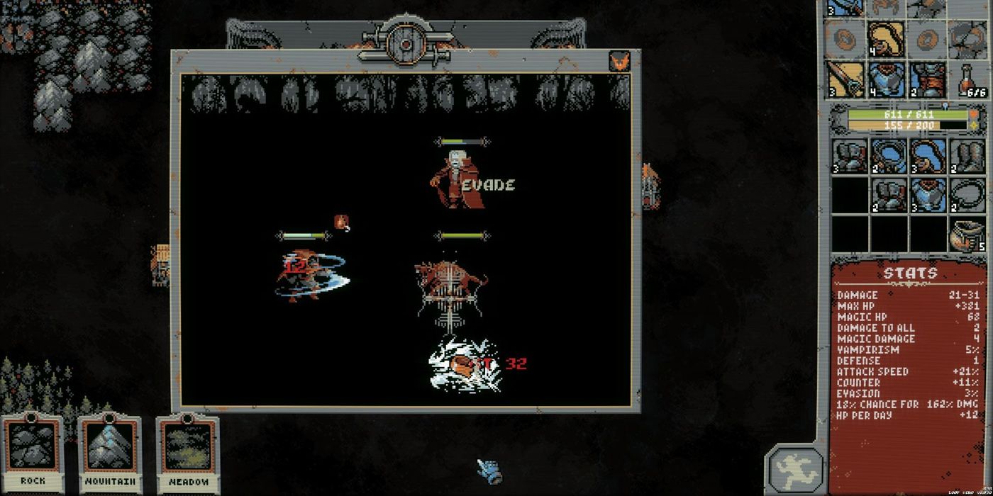 Loop Hero: An Example Of The Combat System