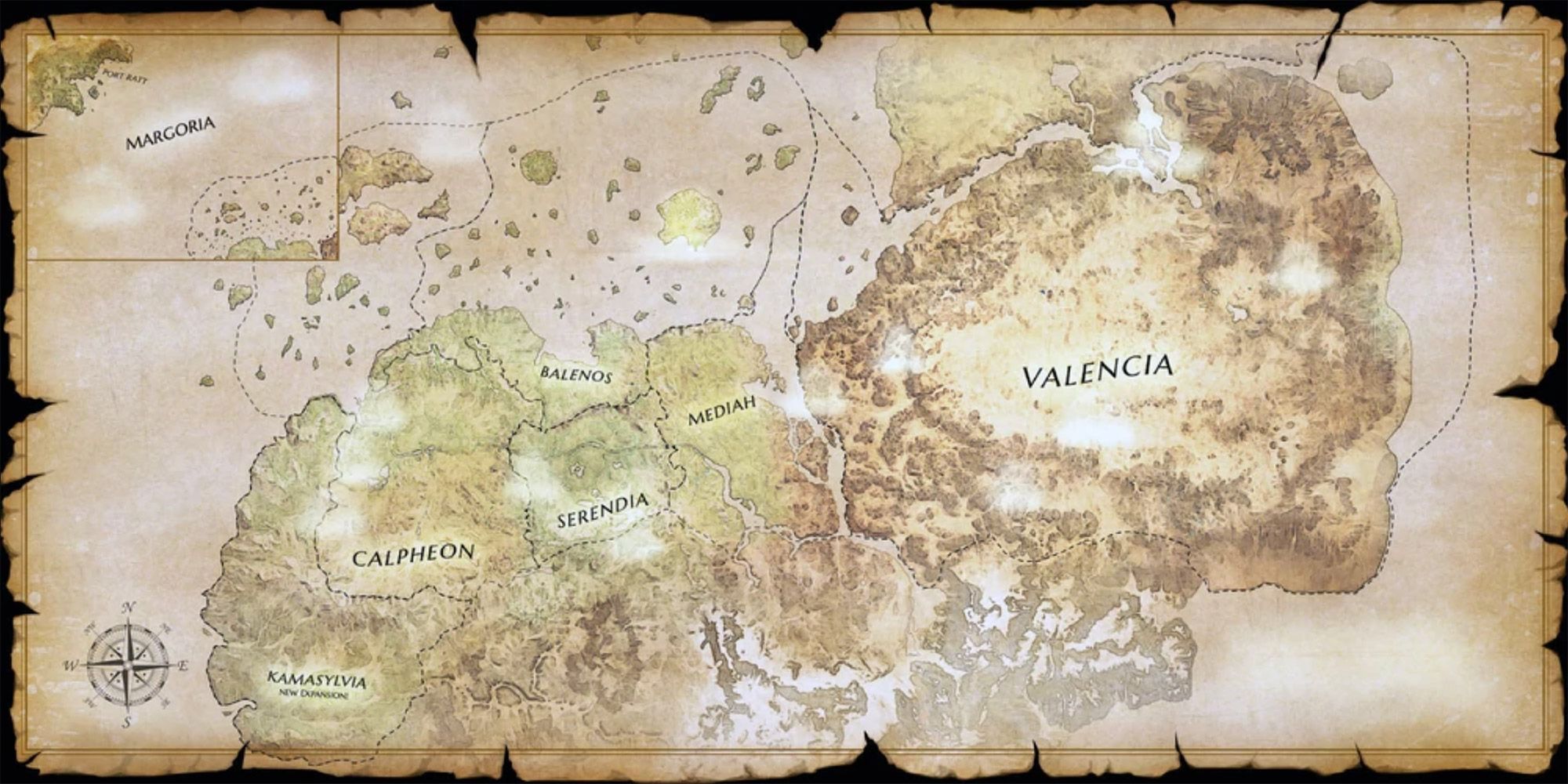 Black Desert Kingdoms Map