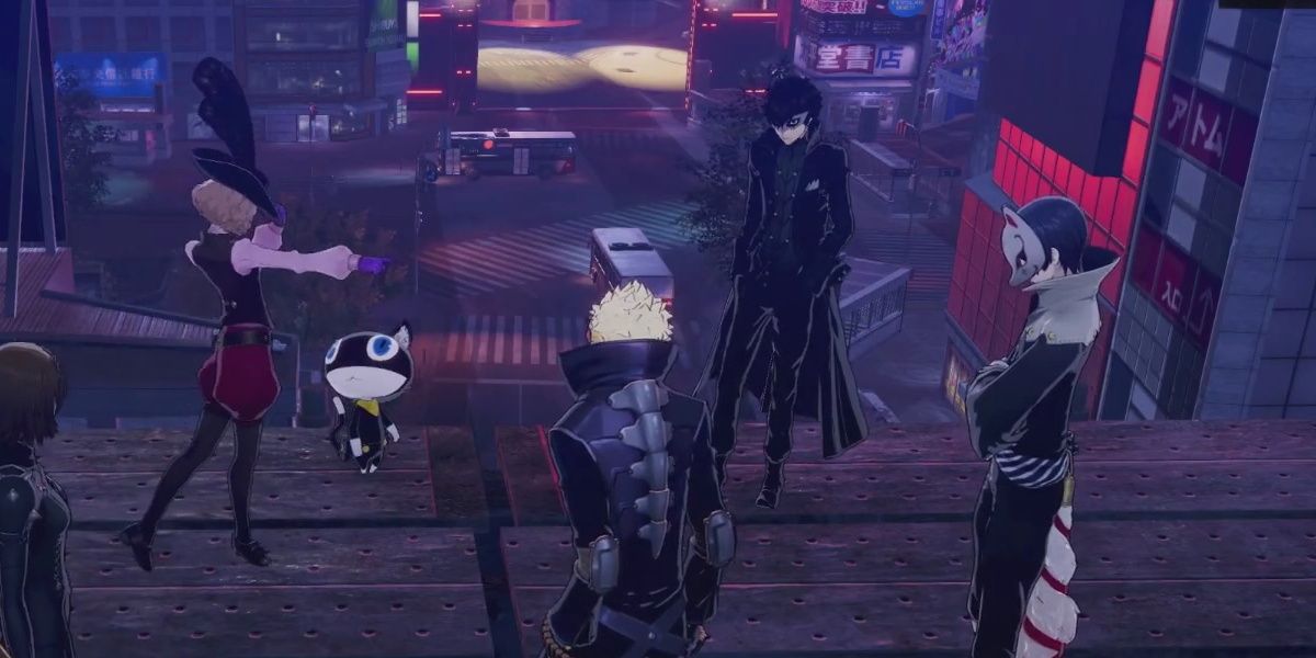 My Name Is Beauty Thief scene in Persona 5 Strikers