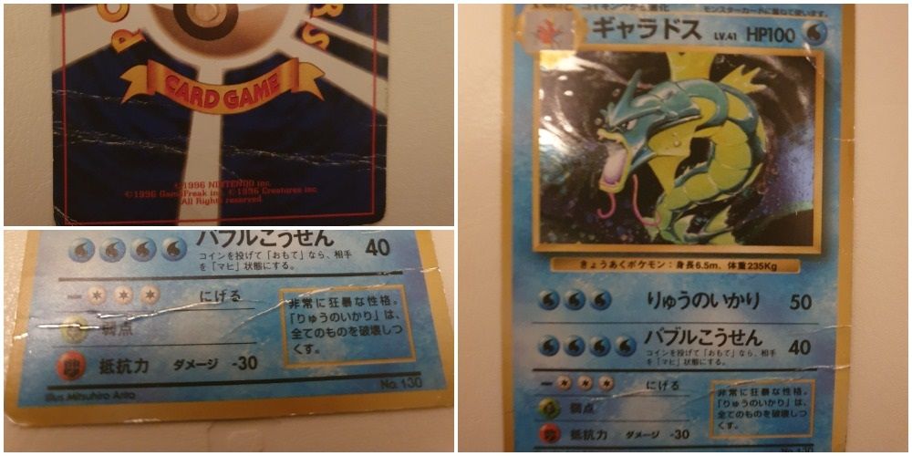 Gyarados Bent Pokémon TCG