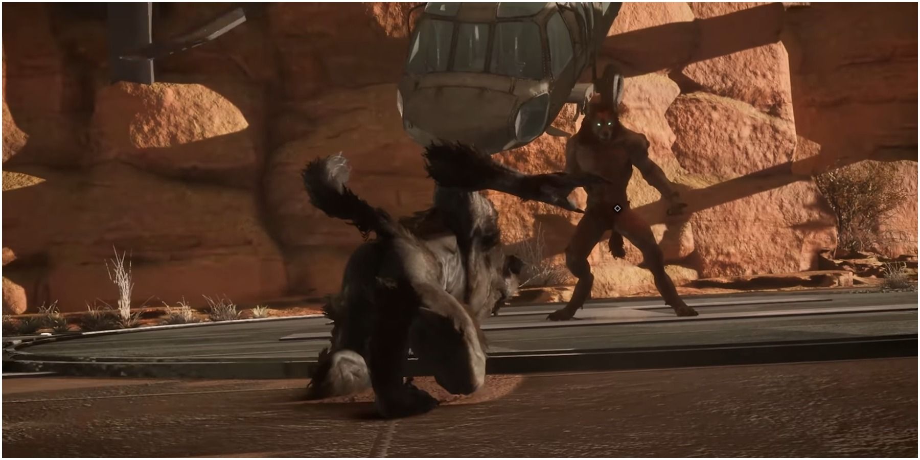 Werewolf: The Apocalypse - Earthblood. Cahal faces Red Talon