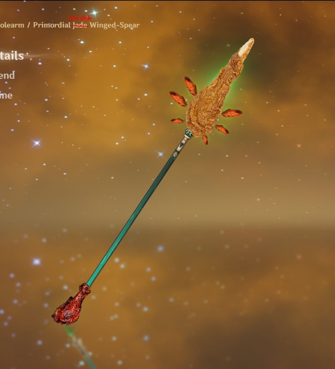 Chicken Polearm