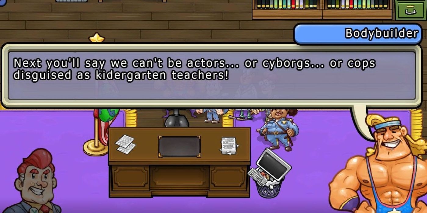 Citizens of Earth Bodybuilder Dialogue