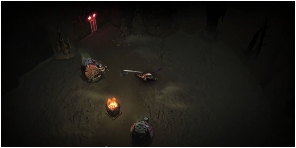 Curse Of The Dead Gods Throwing A Hunting Axe