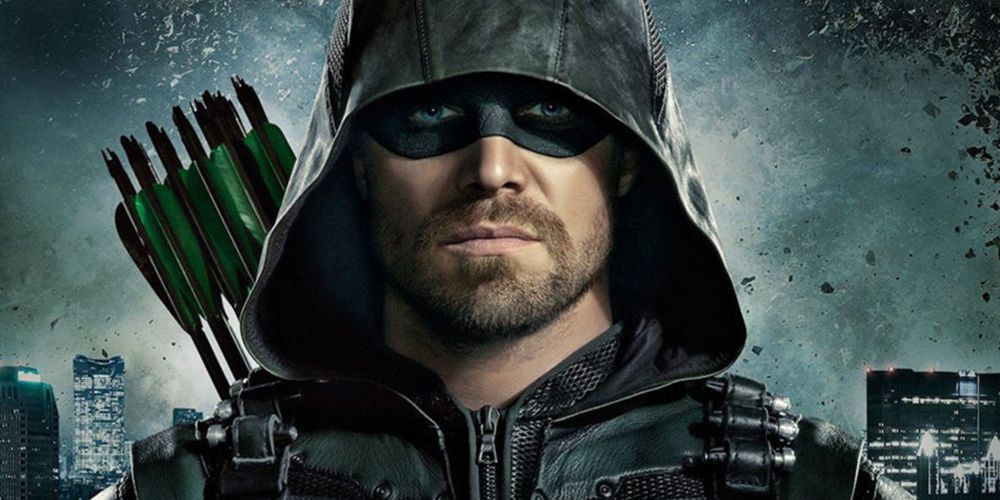 Stephen Amell As DC's Green Arrow TV Series Poster