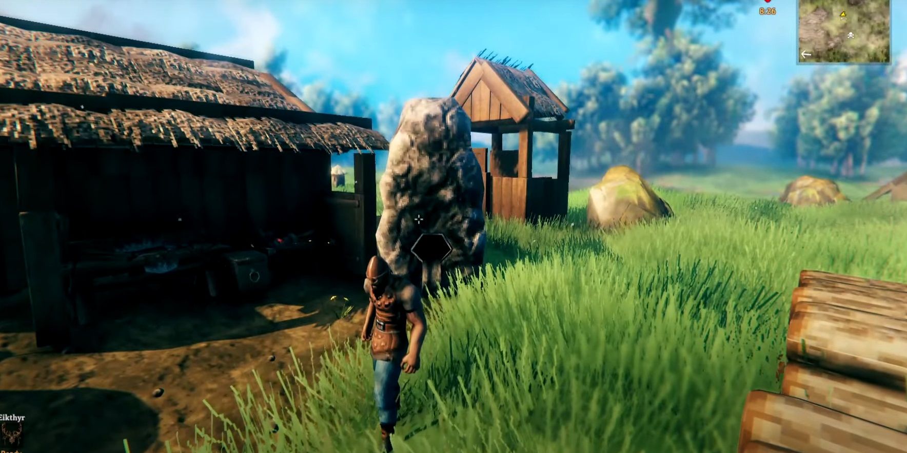 Valheim house