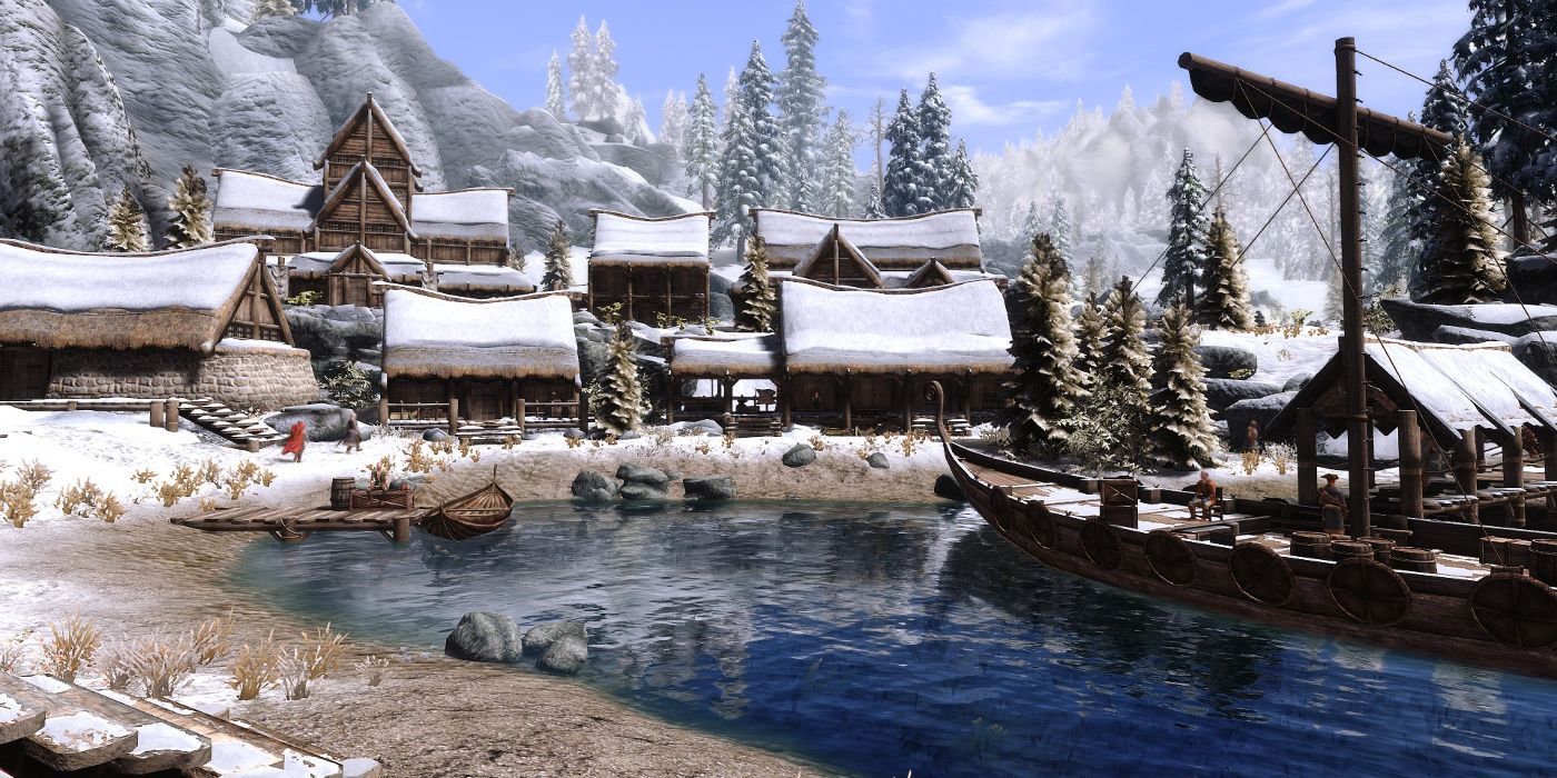 Dawnstar during a break in the snow