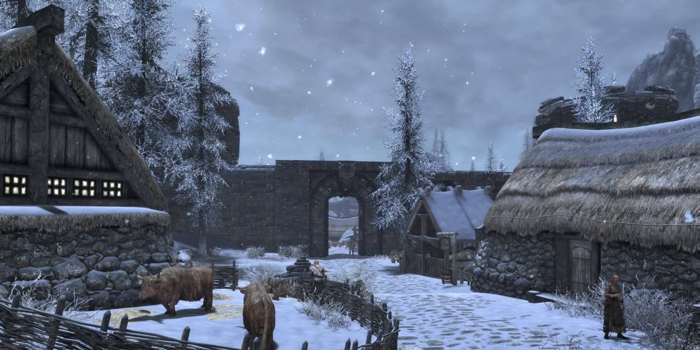 Dawnstar experiencing some light snow