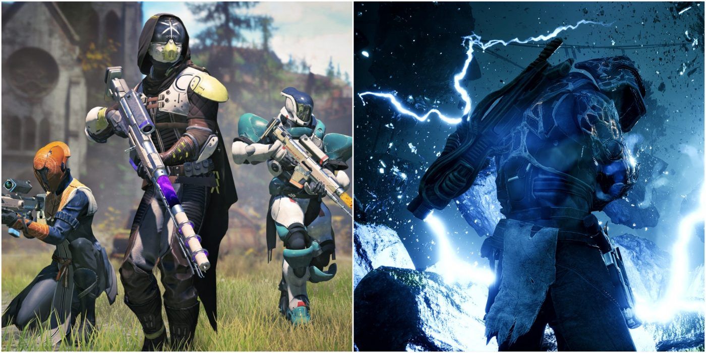 Split image Destiny 2 Guardians Outrider Mutated Powers