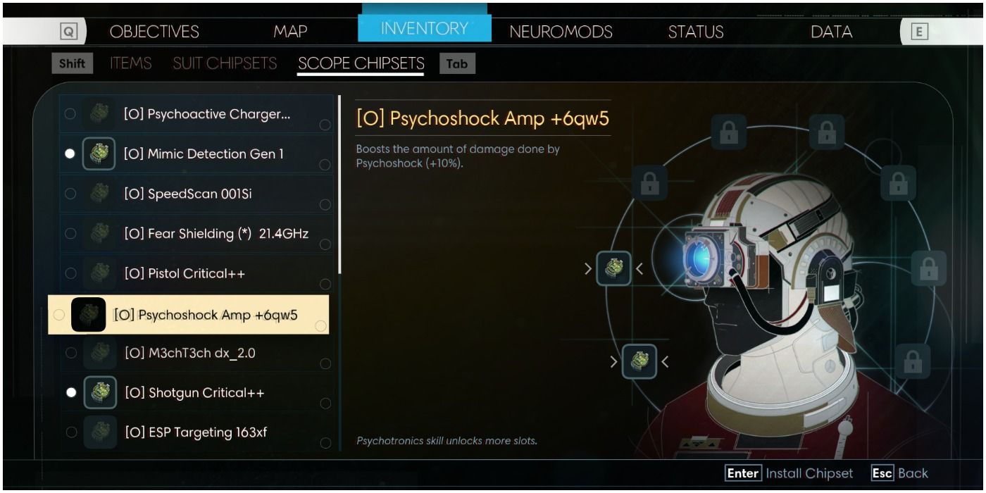 Prey: Tooltips showing hidden numerical details