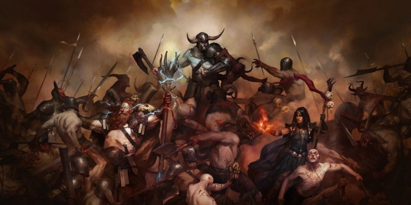 Diablo Humanity Fighting