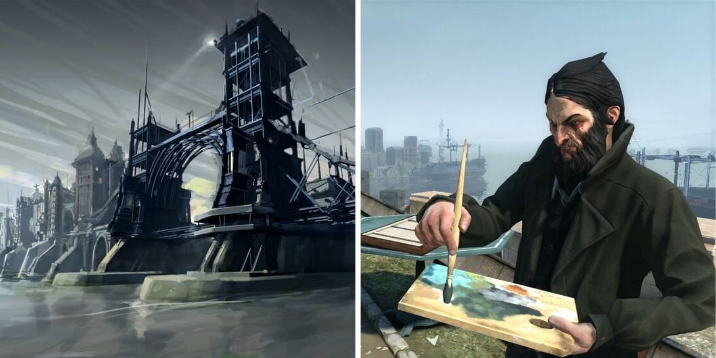 Dishonored 1 - Kaldwin's bridge - Anton Sokolov painting a portrait