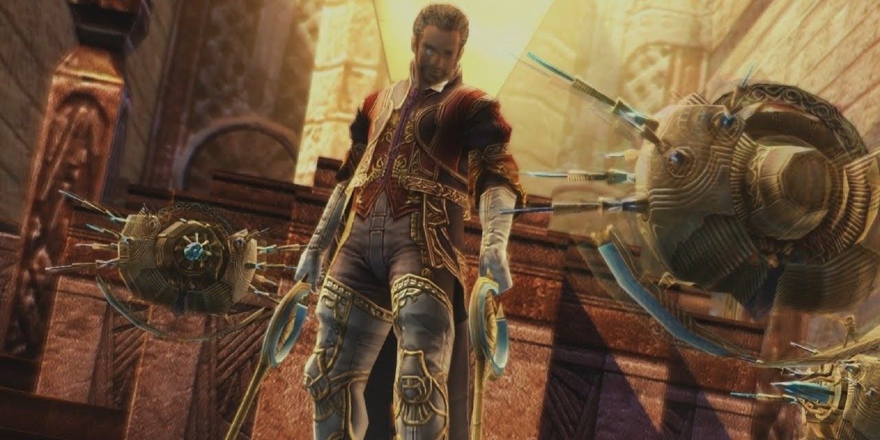 Dr Cid boss battle from Final Fantasy XII