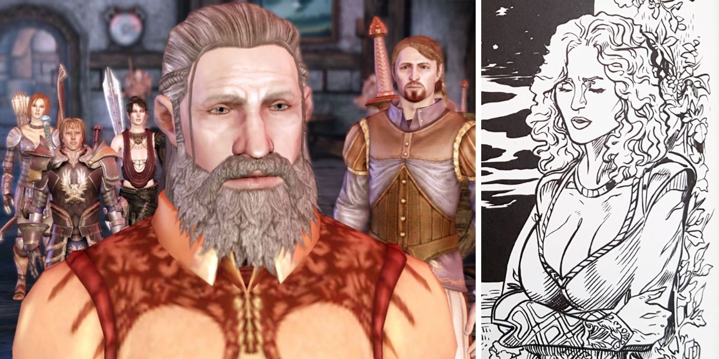 Dragon Age Eamon and Rowan Guerrin