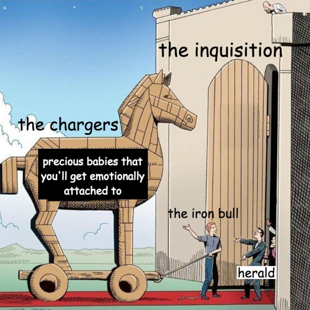 Qunari vs. Chargers Dragon Age Inquisition